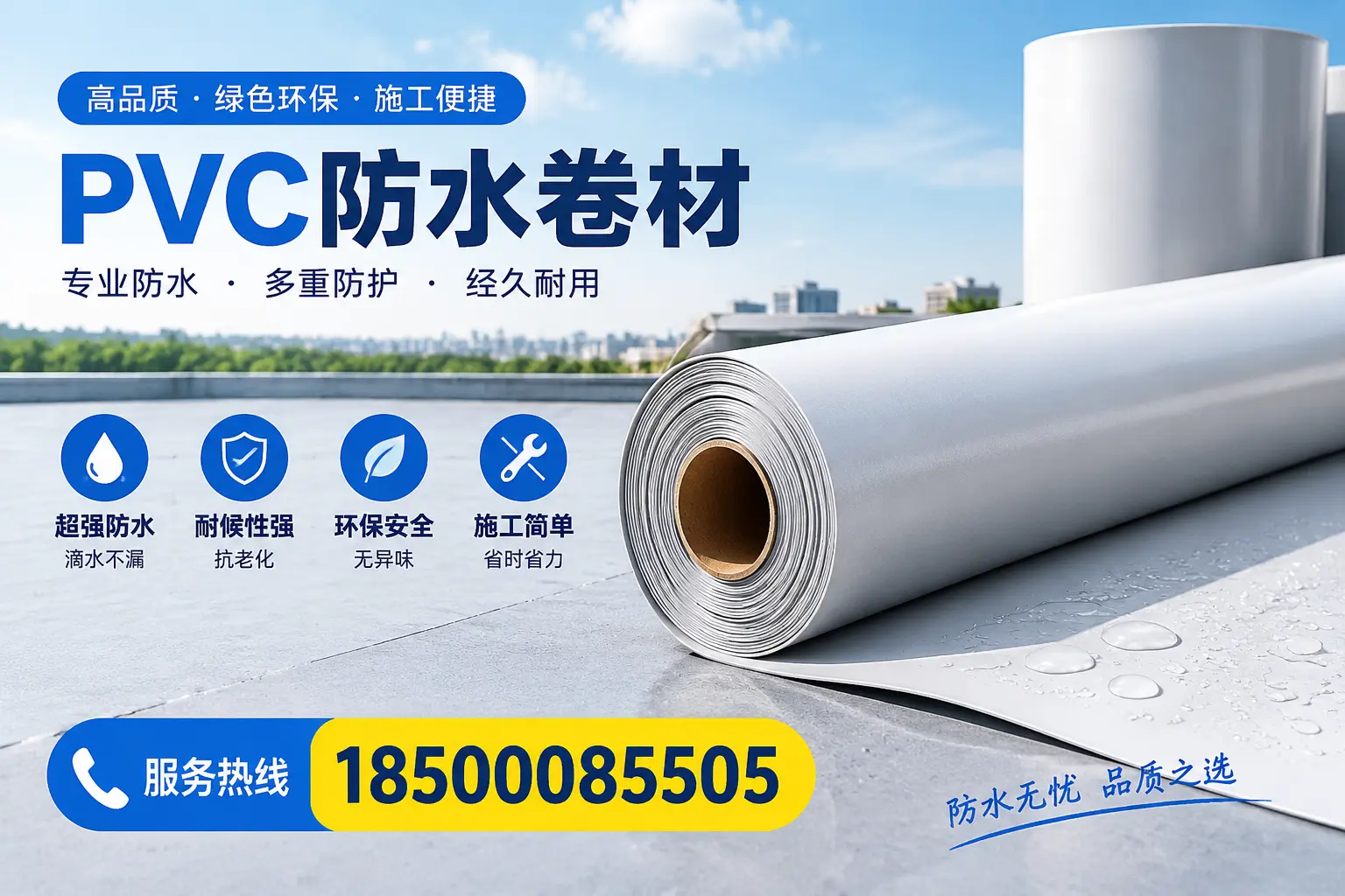 选用PVC防水卷材时需要避开的常见误区，特别是在白山